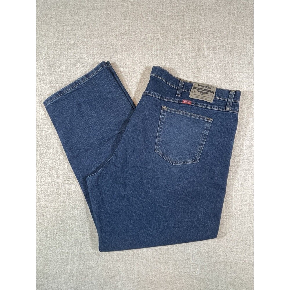 Wrangler Five Star Relaxed Fit Jeans with Flex Men’s Size 46x30 Blue NWT